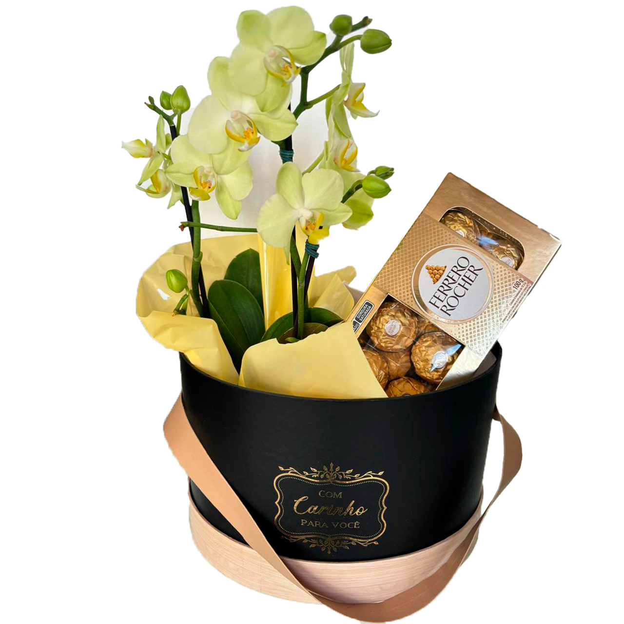 Box Orqudea com Ferrero