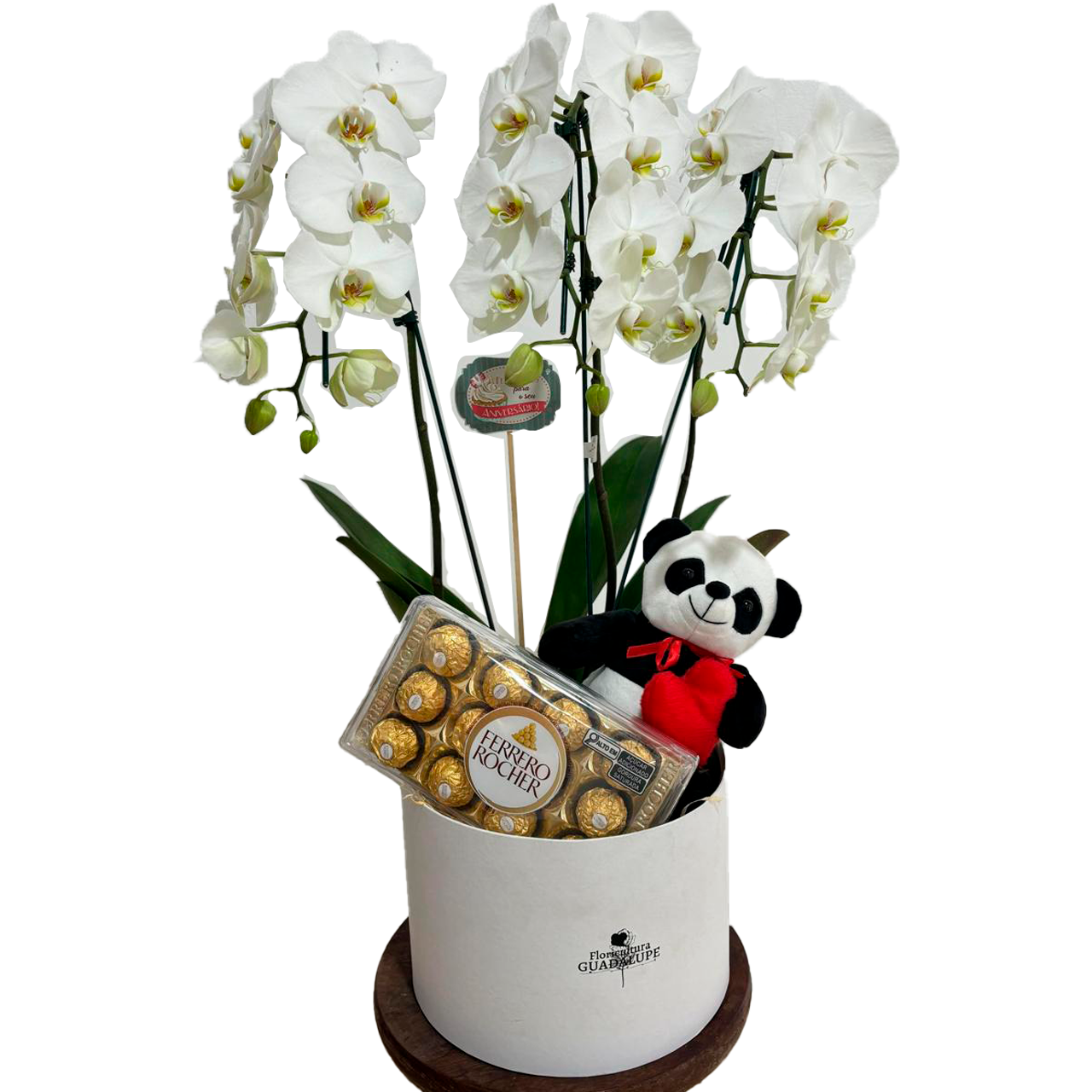 Flores com Chocolate